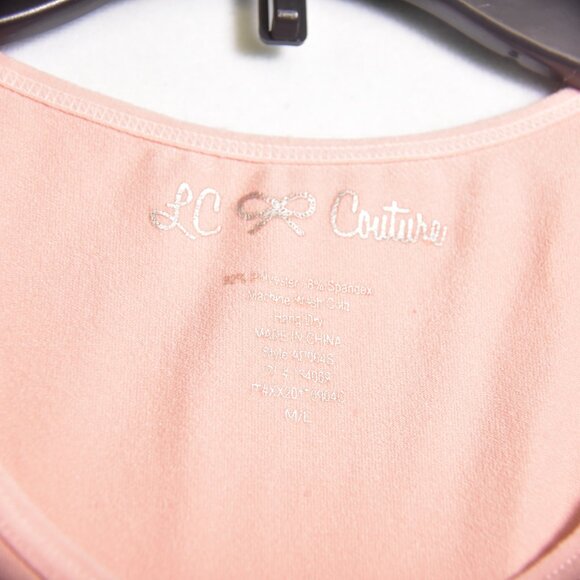 LC Couture Tank Top Base Layer Women's Size M/L Soft Pink - Picture 3 of 4